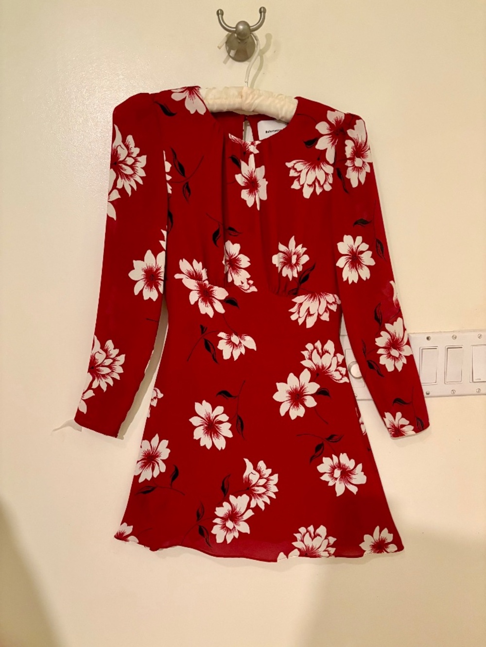 Reformation Laken Dress Red - Size 0
